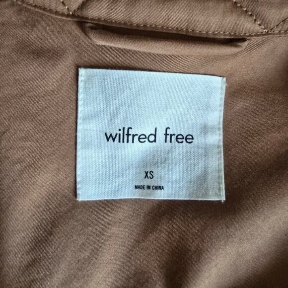 Aritzia Wilfred Free Autumn Wool Blend Plaid Shirt Jacket size XS - Picture 14 of 16